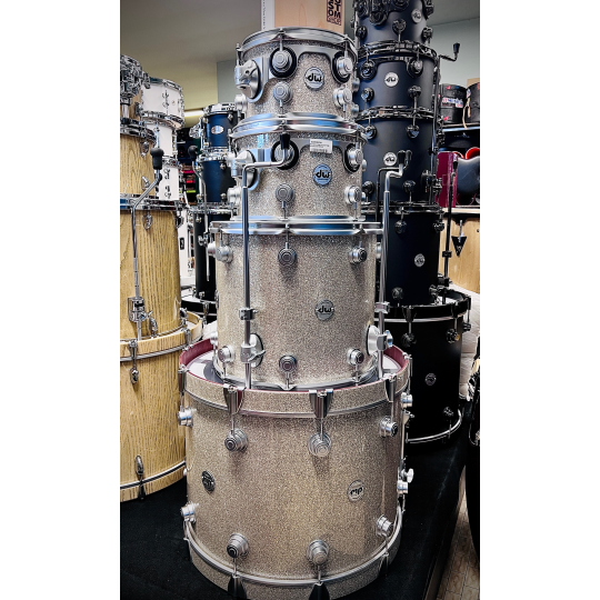 BATTERIA DW COLLECTORS PURPLEHEART 22 10 12 16 BROKEN GLASS